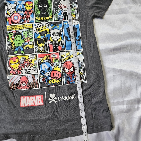 2017 Marvel × Tokidoki T-shirt 🦄 - Picture 3 of 6